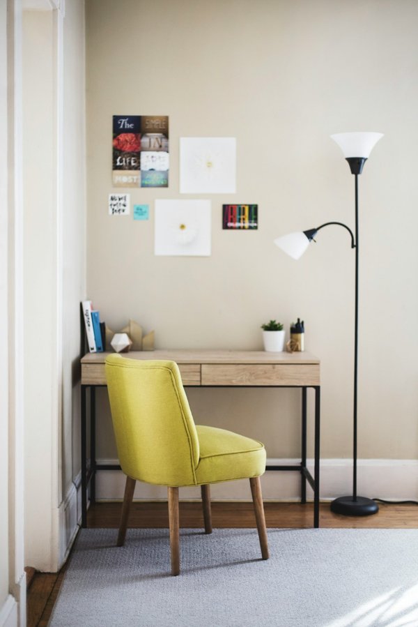 How can you create an effective study area in a UK child's small bedroom?